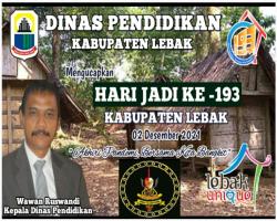 Dinas Pendidikan kabupaten lebak beser