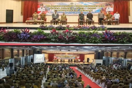 BUPATI LEBAK LANTIK PENGURUS KORPS