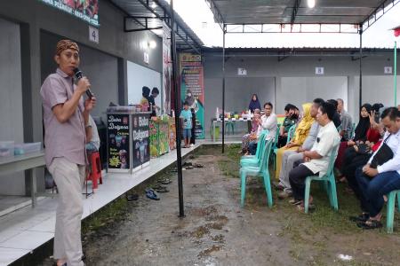 DESA PENGADEGAN GELAR BAZAR RAMADH