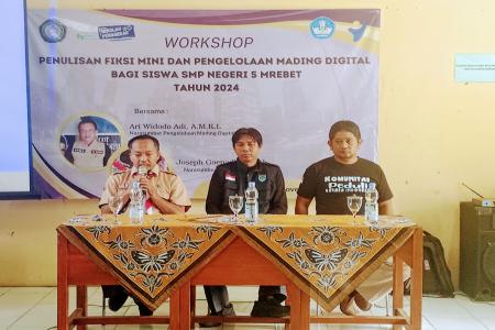 SMP NEGERI 5 MREBET ADAKAN WORKSHO