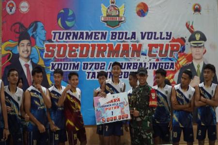 Sukses Gelar Turnamen Voli Soedirman C