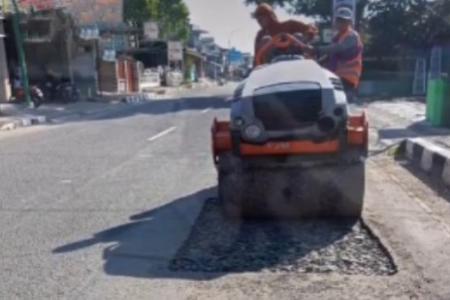 DPUPR Banten UPTD PJJ Lebak Lakukan Pe
