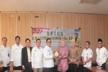 Wakil Bupati Lebak Terima Kunjungan Ke