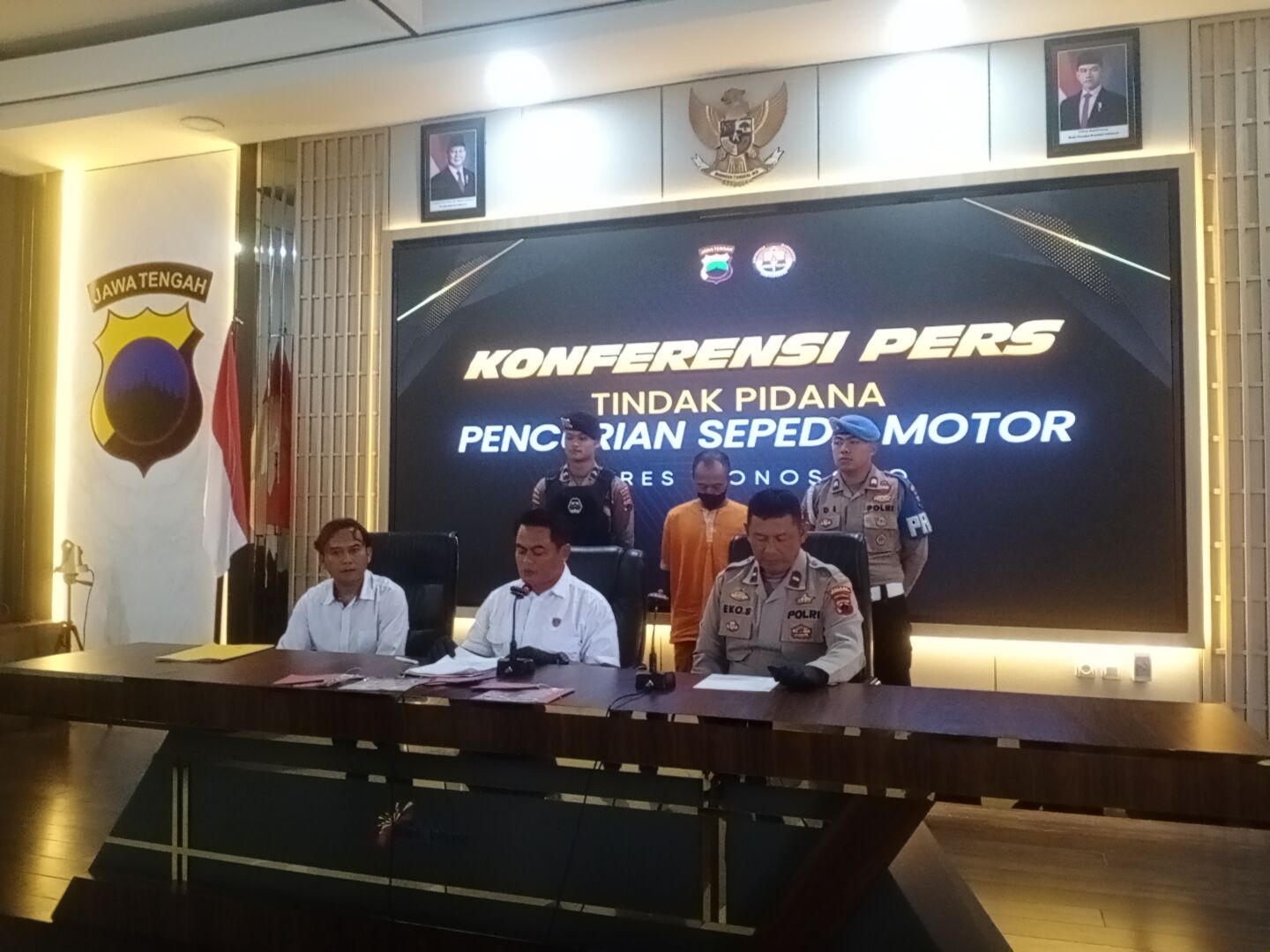 Polres Wonosobo Tangkap Pelaku Pencurian Sepeda Motor di Kalikajar, Diringkus Saat Memancing di Bantul