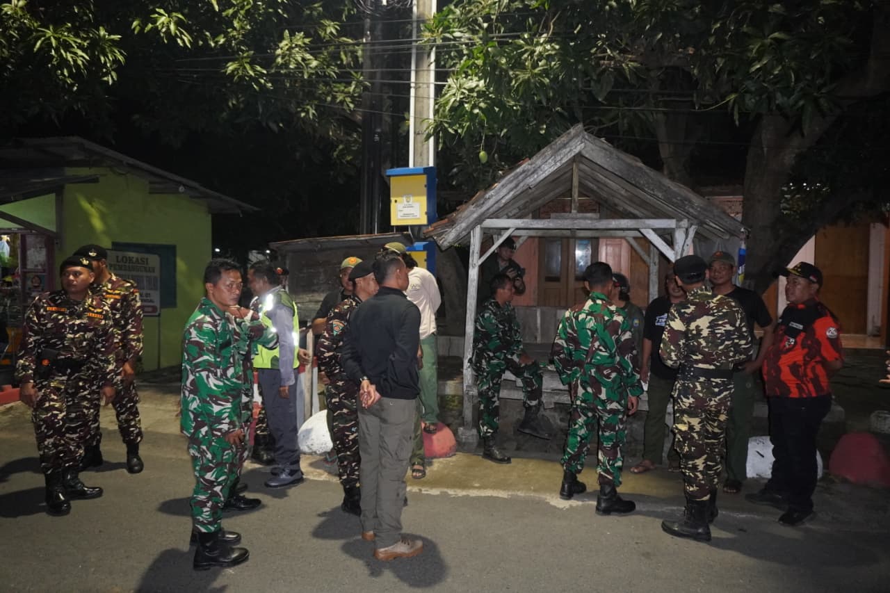 Gandeng Ormas, Kodim Kendal Patroli Kampung dan Siskamling 