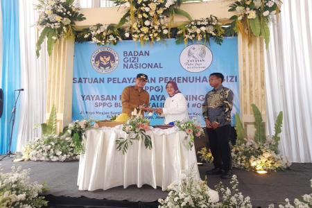 Peresmian SPPG Blater Yayasan 