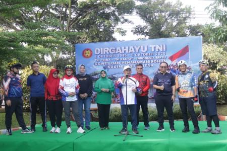 Gowes Dan Penanaman Pohon Warnai Perin
