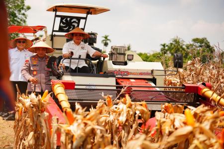Panen Raya Kuartal III Polri Hasilkan 