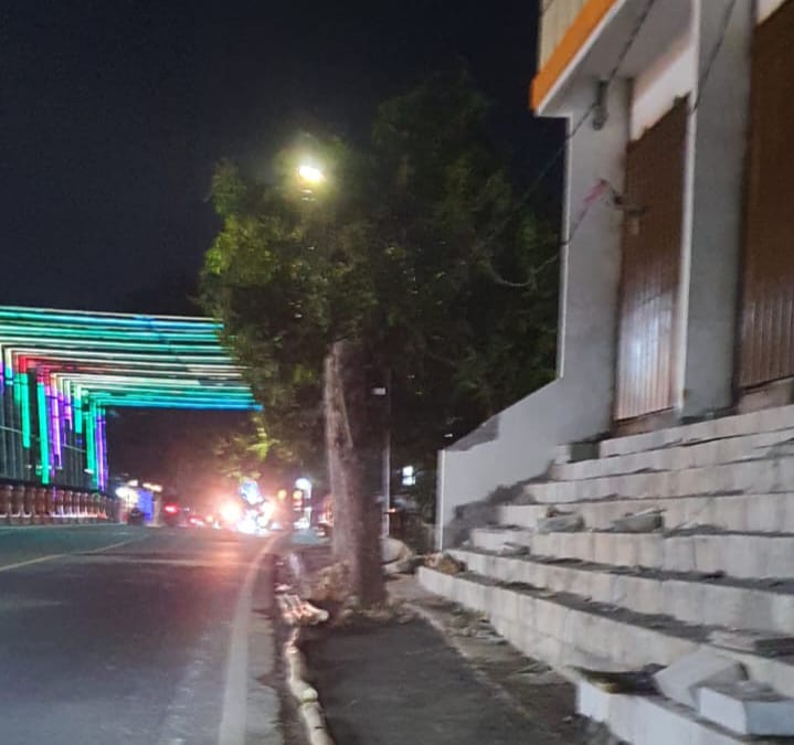 Sempat diberitakan di media online, bangunan ruko di jalan wahid hasyim diklarifikasi warga setempat