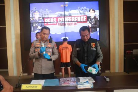 POLRES PACITAN BERHASIL AMANKAN TE
