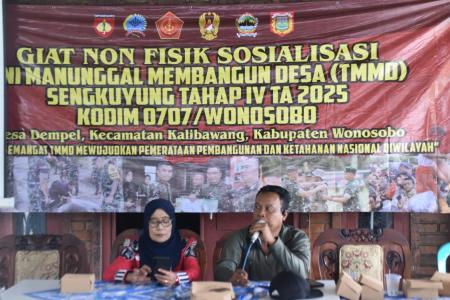 TMMD SENGKUYUNG IV KODIM 0707/WONO