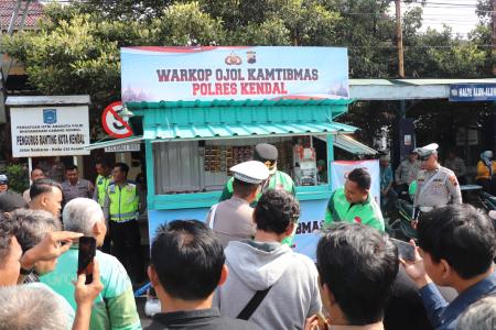 Polres Kendal Dorong Ojol Jadi