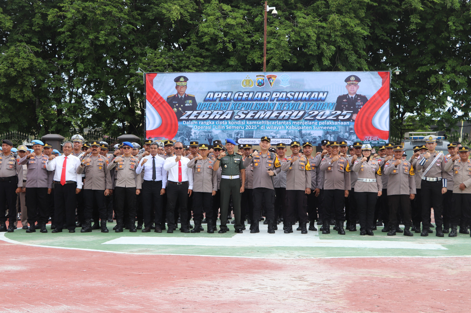 Ops Zebra Semeru 2025 Resmi Digelar, Polres Sumenep Perketat Pengawasan Lalu LintasJelang Operasi Li