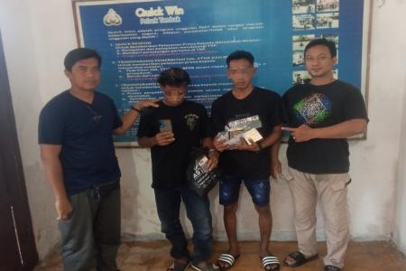 Polsek Tambak Amankan Dua Pelaku Curat