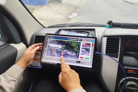 ETLE Incar Polres Gresik Sasar Titik R