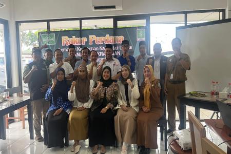 JELANG PELANTIKAN, LKNU KOTA KRAKS